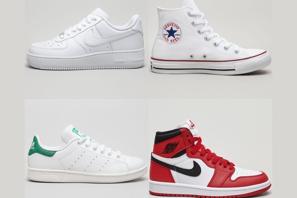 4 de 10 sneakers clássicos