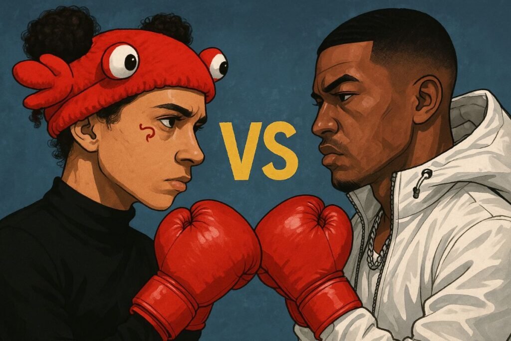 Ilustração de Johny x Xamuel