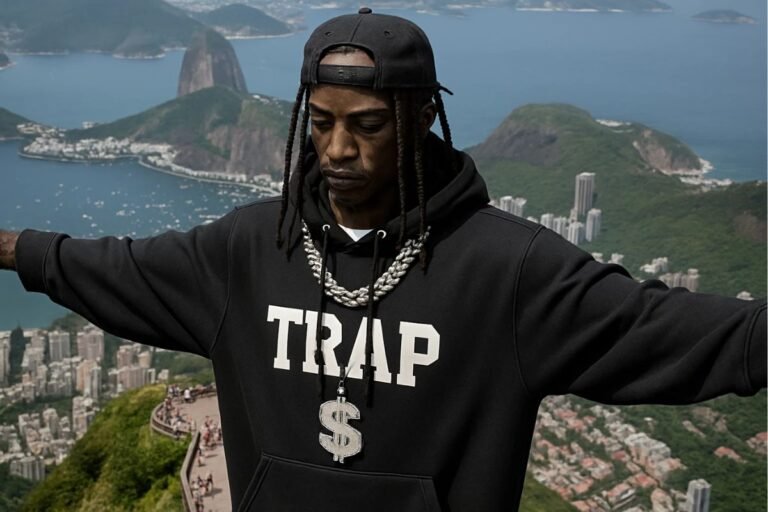 Cristravis Scott de braços abertos no Rio de Janeiro