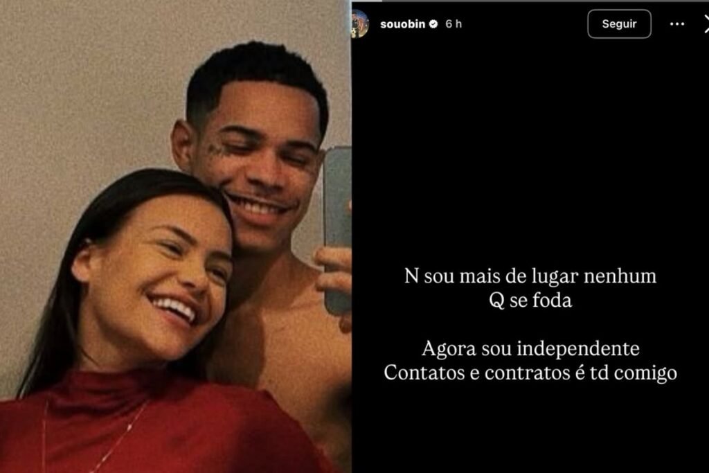 Bin via story do Instagram