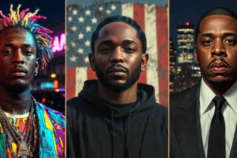 Rappers que aparecem entre os 30 maiores compositores