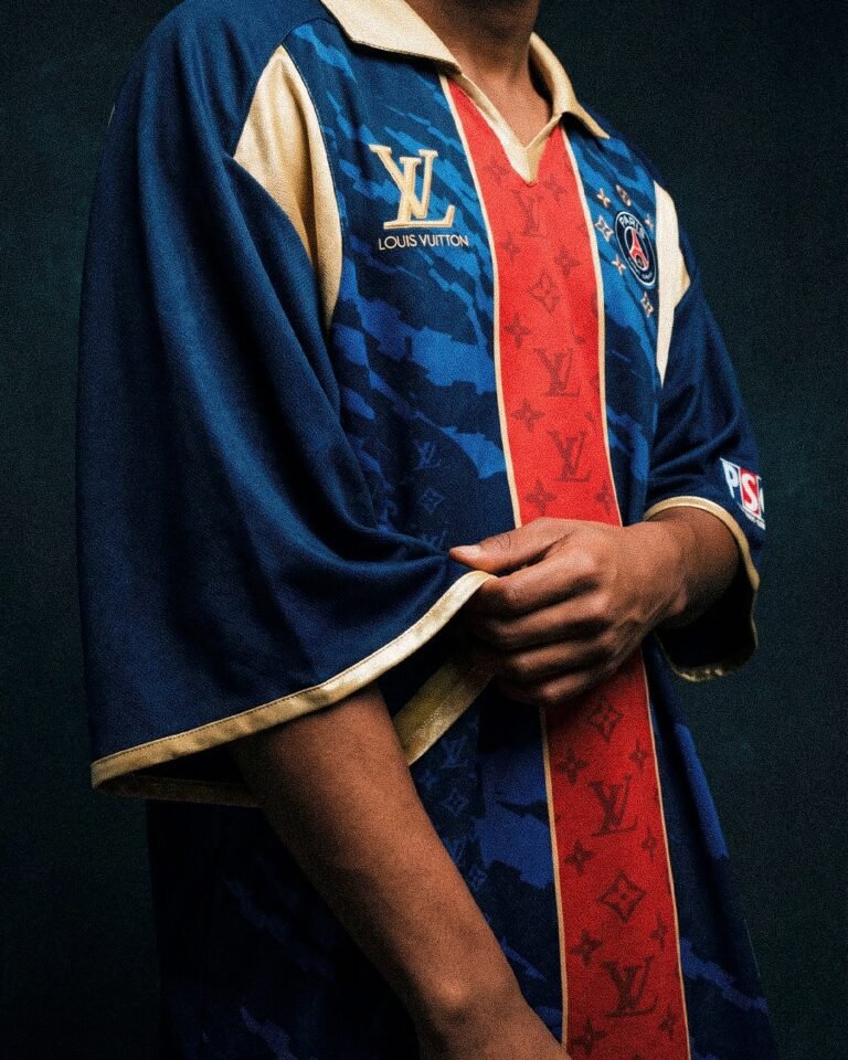 Louis Vuitton e PSG colaboração moda luxo futebol cultura urbana Hip Hop