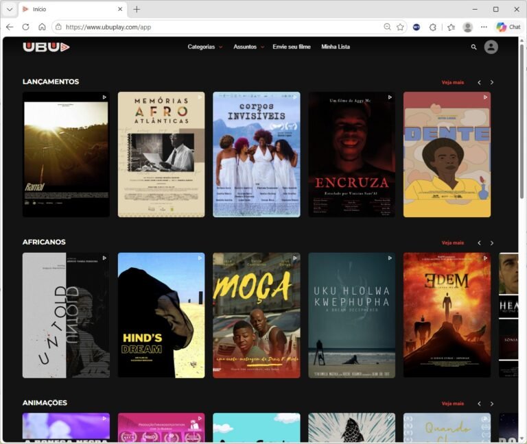 Plataforma gratuita reúne mais de 100 obras do cinema afrodiaspórico. Mundo da Rua analisa o impacto da Ubuplay na cultura periférica.