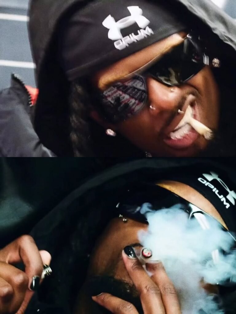 Playboi Carti e Under Armour Criam a OPIUM