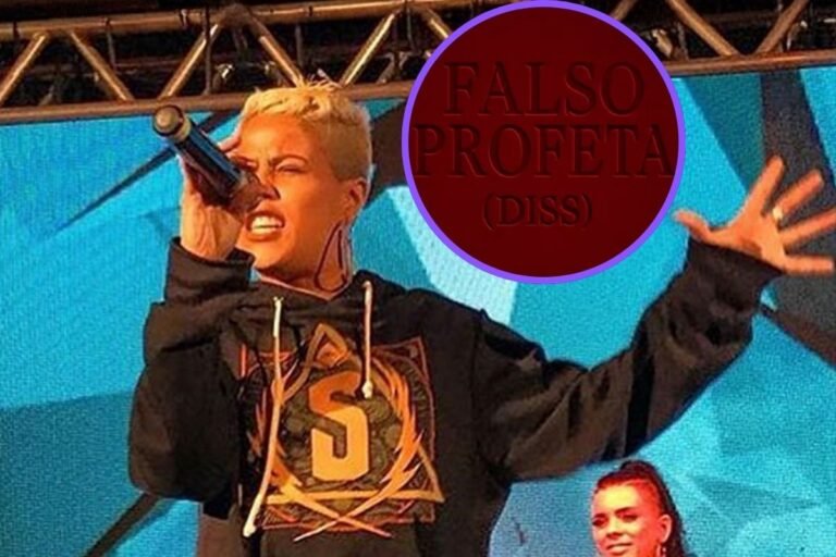Bivolt ao lado uma capa da diss "Falso Profeta"