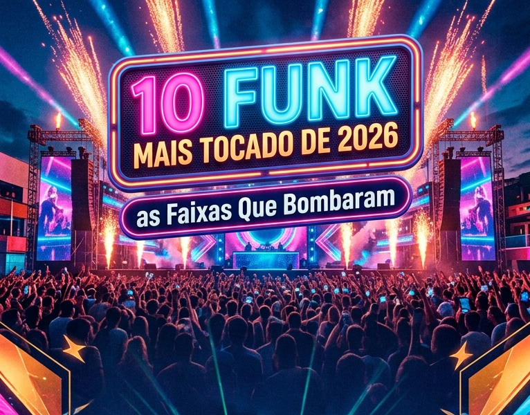 10 Funk Mais Tocado De 2026: as Faixas Que Bombaram