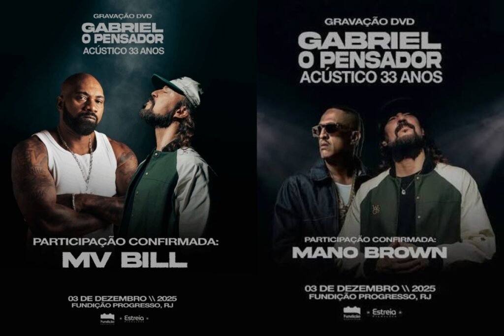 Flyer do Gabriel, o pensador 