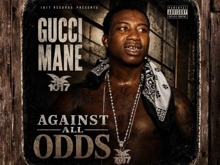 Gucci Mane em capa de Against All Odds
