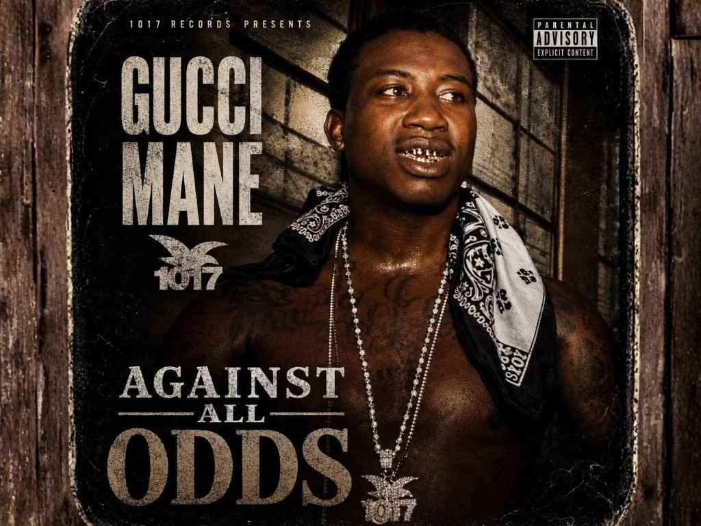 Gucci Mane em capa de Against All Odds