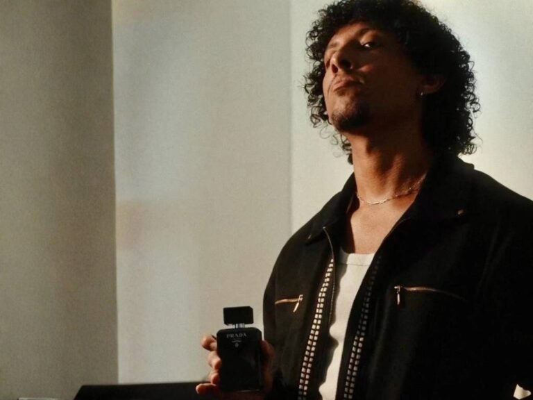Matchola em comercial da Prada