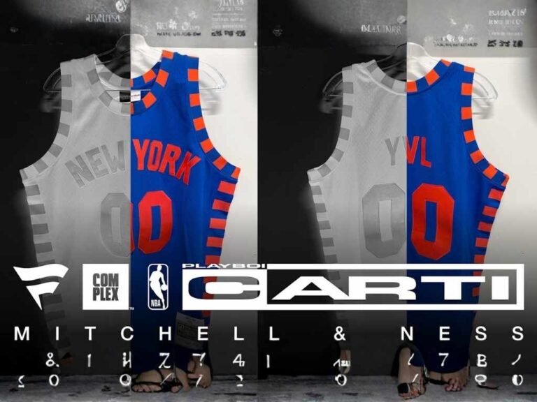 Playboi Carti x Mitchell & Ness x NBA 13 Jerseys Hardwood Classics