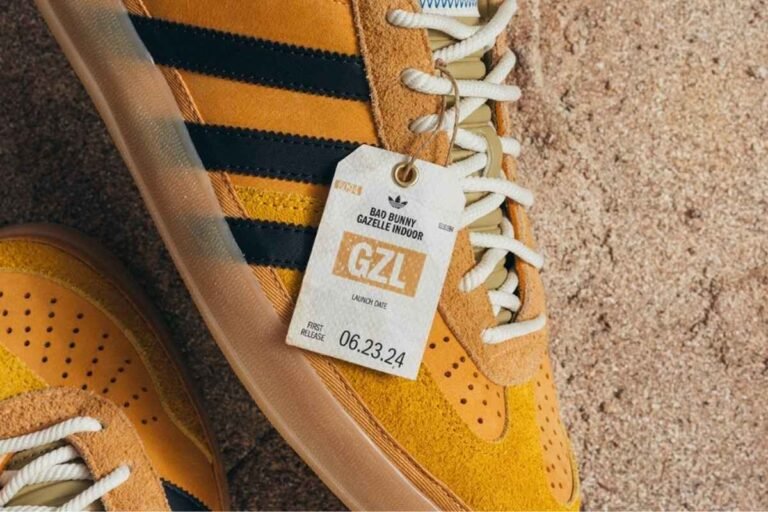 Adidas x Bad Bunny new gazelle indoor colorway